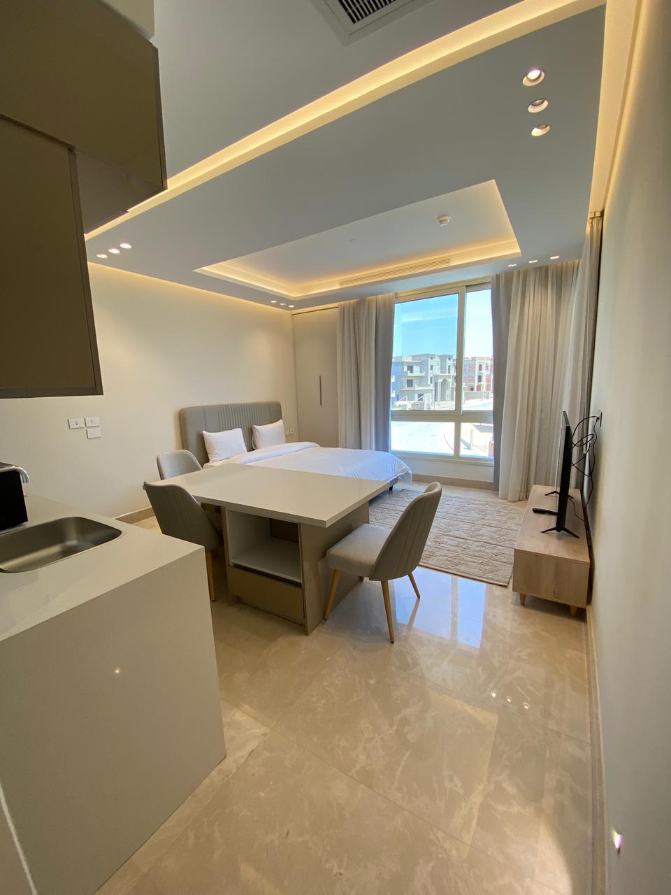 Modern Studio with Street View