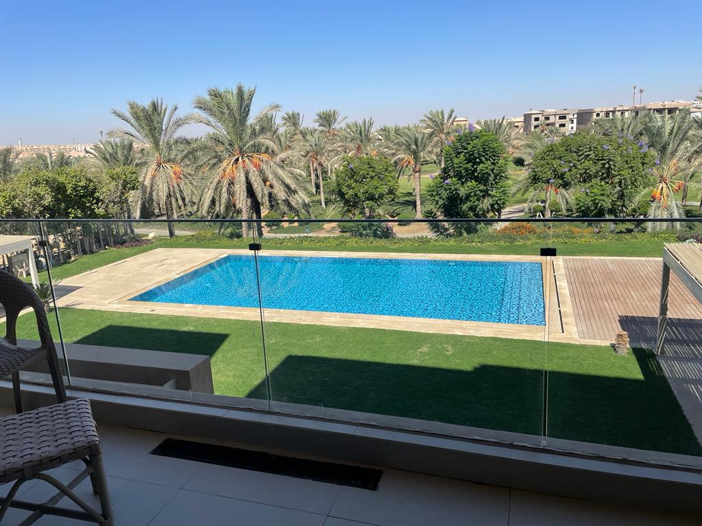 2-Bedroom apartment typical floor with golf and pool view